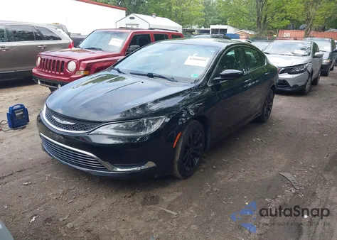 2015 Chrysler 200 Limited z USA, uszkodzony, nr VIN 1C3CCCABXFN538601